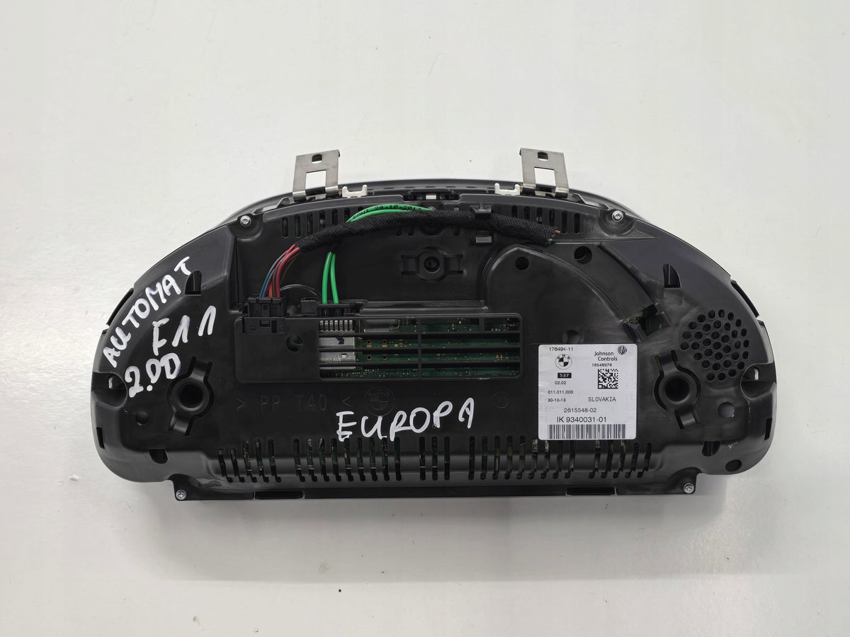 BMW 5 F10 F11 LIFT 13R COUNTER CLOCK 2.0D EUROPE 9340031