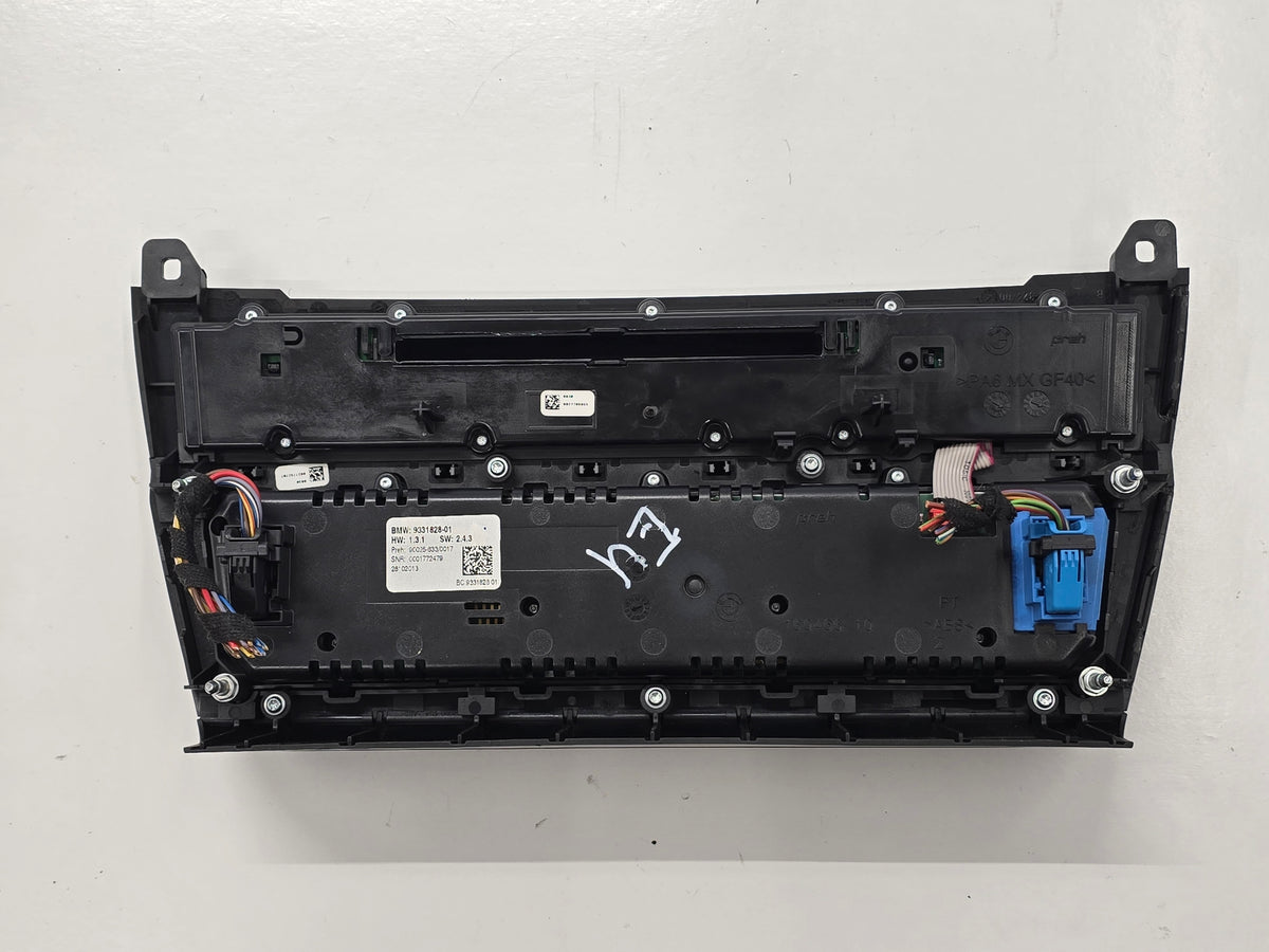 BMW 5 F10 F11 LIFT 13R PANEL AIR CONDITIONING RADIO 9331828 EUROPE