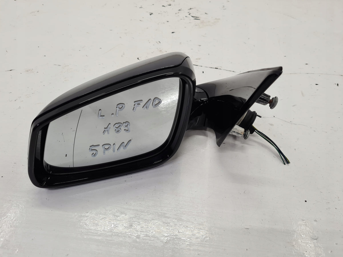 BMW 5 F10 F11 M-PACK LEFT MIRROR 5PIN A89 UK