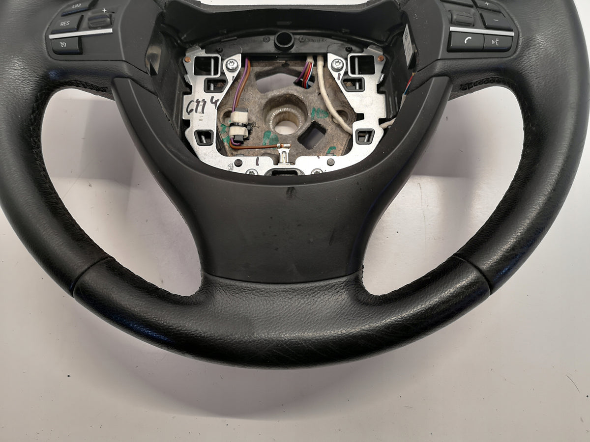 BMW 5 F10 F11 STEERING WHEEL LEATHER MULTIFUNCTION