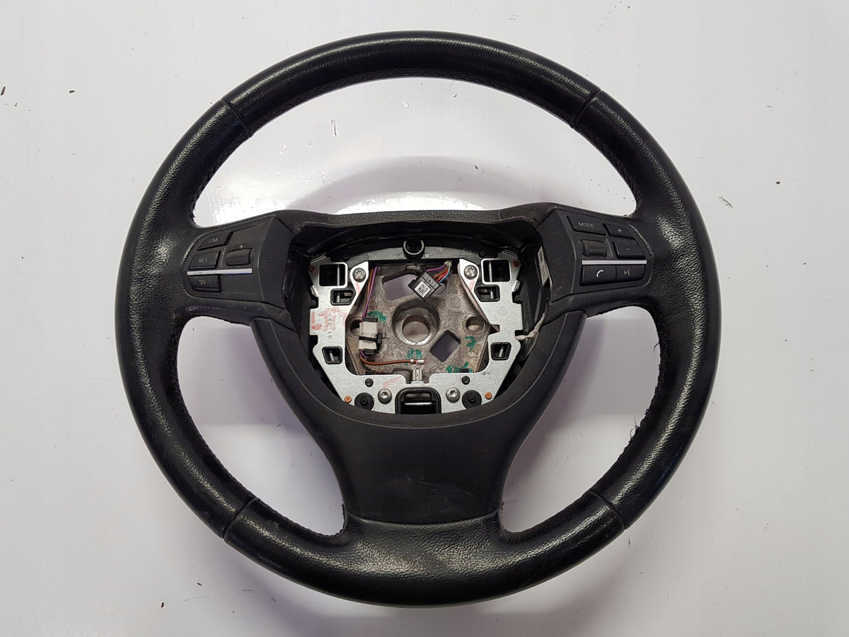 BMW 5 F10 F11 STEERING WHEEL LEATHER MULTIFUNCTION