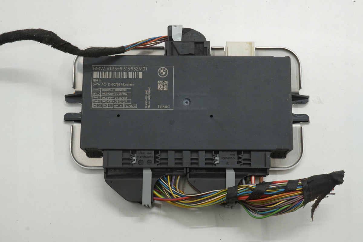 BMW 5 GT F07 LCI 13R MODULE LIGHT CONTROLLER 9313932