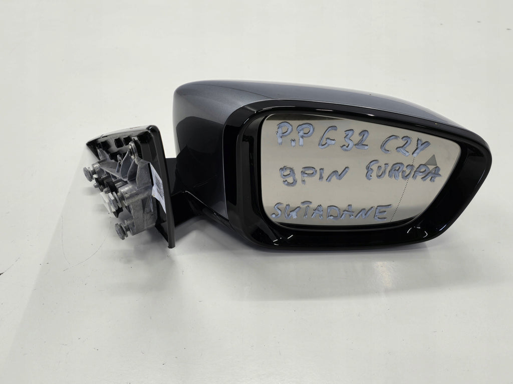 BMW 6 GT G32 M-PACKAGE 17R MIRROR RIGHT 9PIN CAMERA C2Y EUROPE