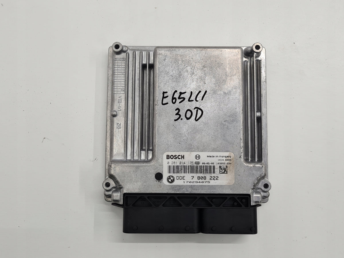 BMW 7 E65 LCI 3.0D ENGINE CONTROLLER 7808222