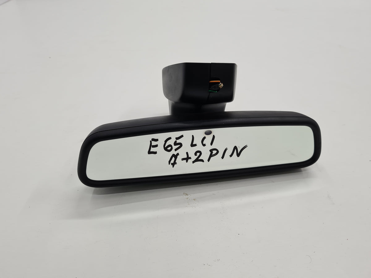 BMW 7 E65 LCI REARVIEW MIRROR INTERIOR CAMERA 7+2PIN 9159089