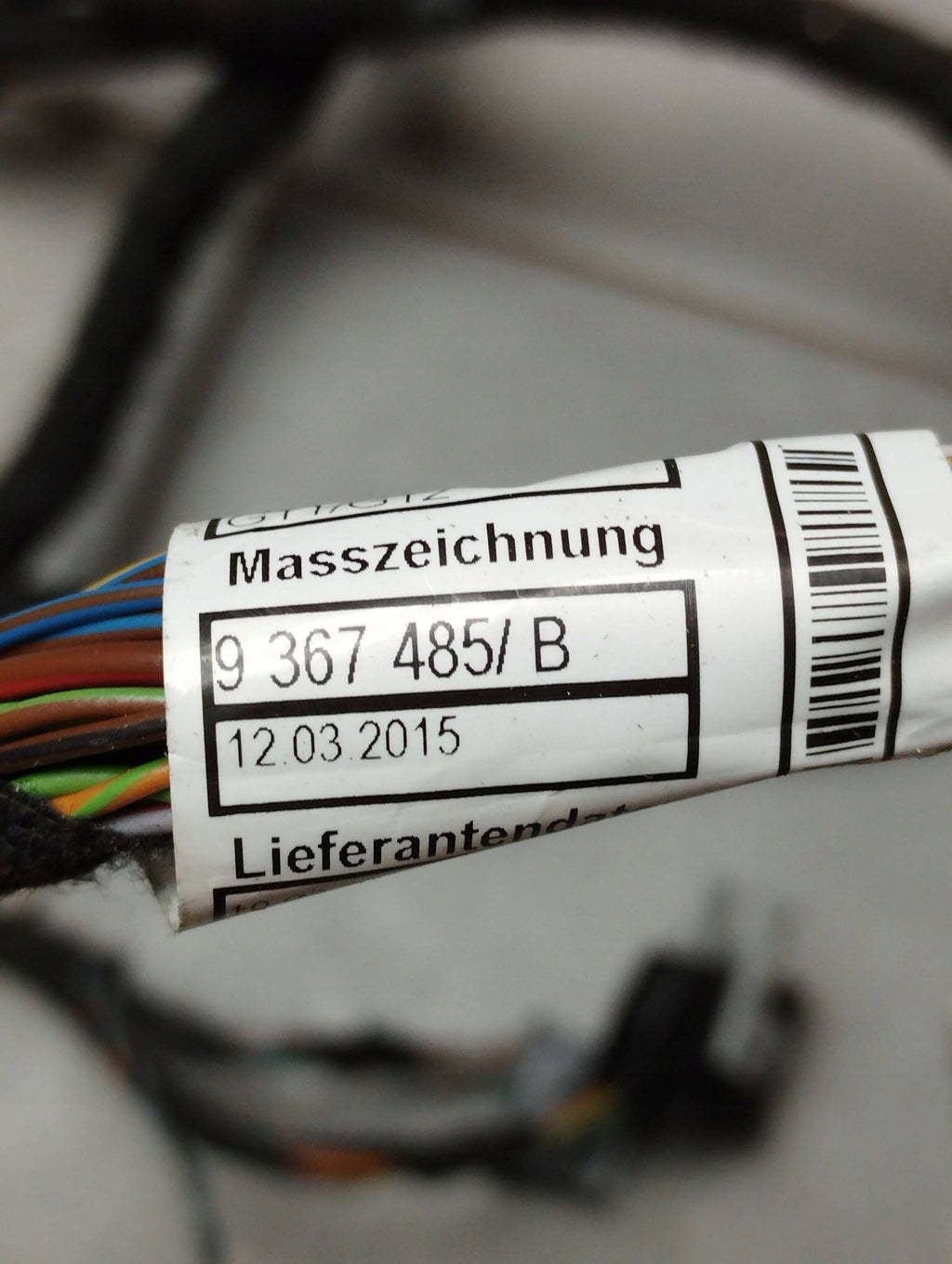 BMW 7 G11 CONSOLE BOARD BEAM 9367485