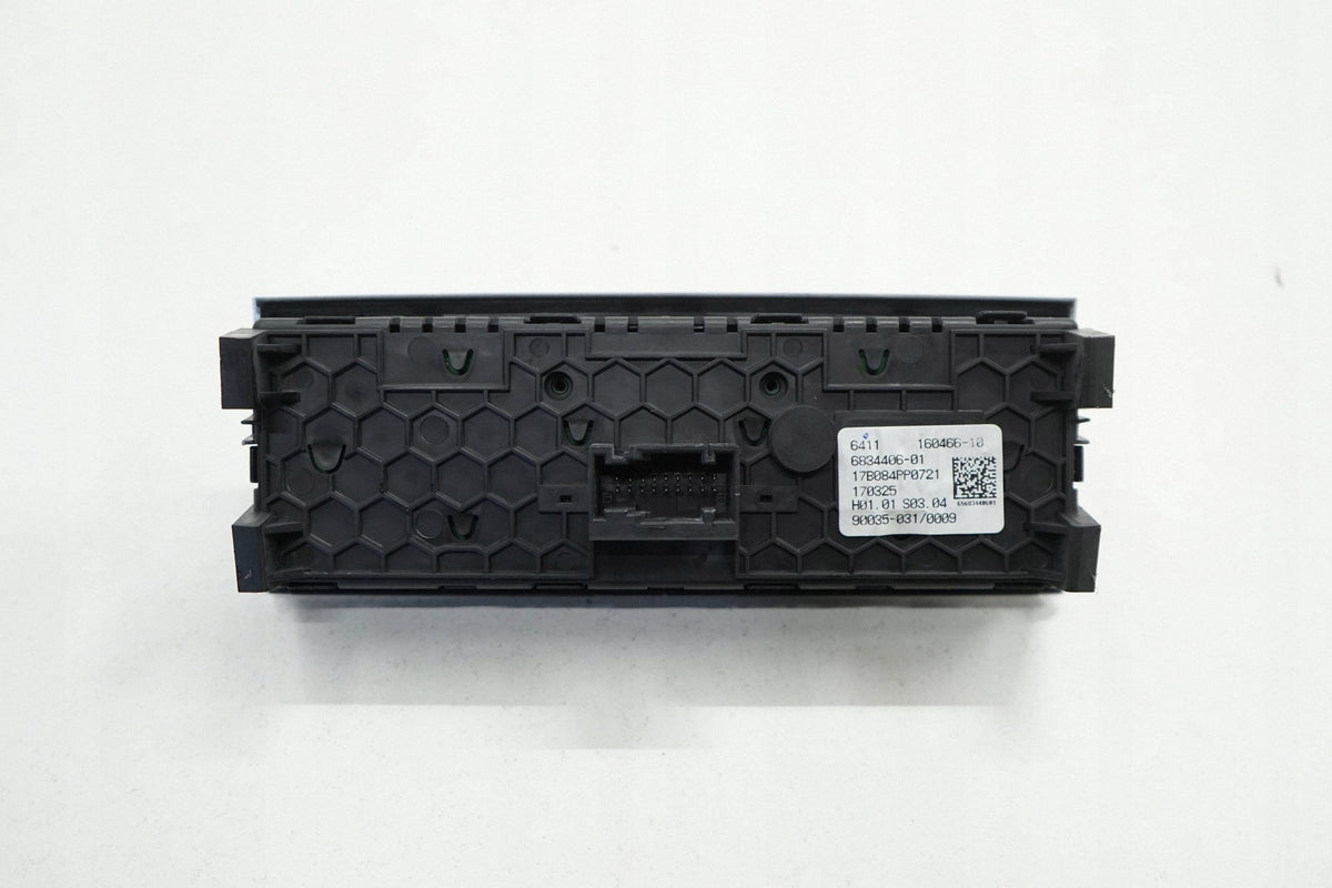 BMW 7 G11 G12 17R AIR CONDITIONING PANEL AIR CONDITIONING CLAMP REAR 6834406