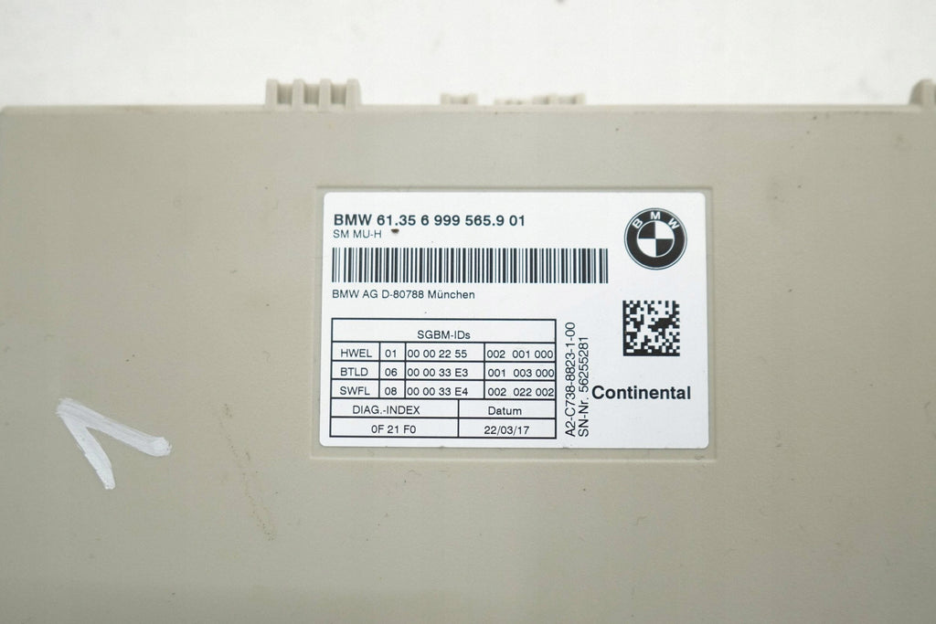 BMW 7 G11 G12 17R SEAT CONTROLLER MODULE 6999565
