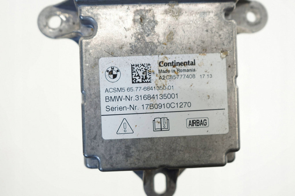 BMW 7 G11 G12 17R SENSOR AIRBAG MODULE 6841350