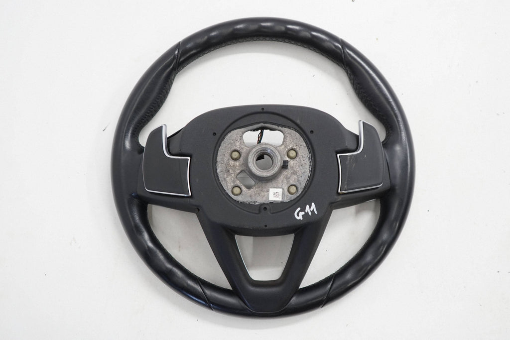 BMW 7 G11 G12 17R STEERING WHEEL LEATHER BLACK MULTI 17B094EA