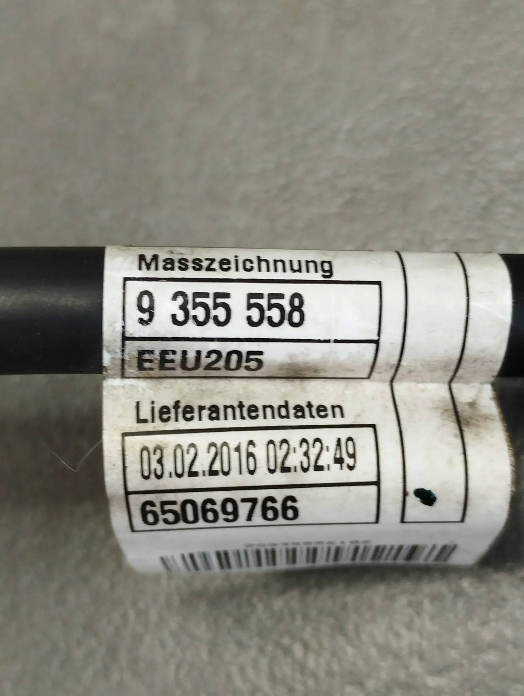 BMW 7 G11 MASS CABLE 9355558