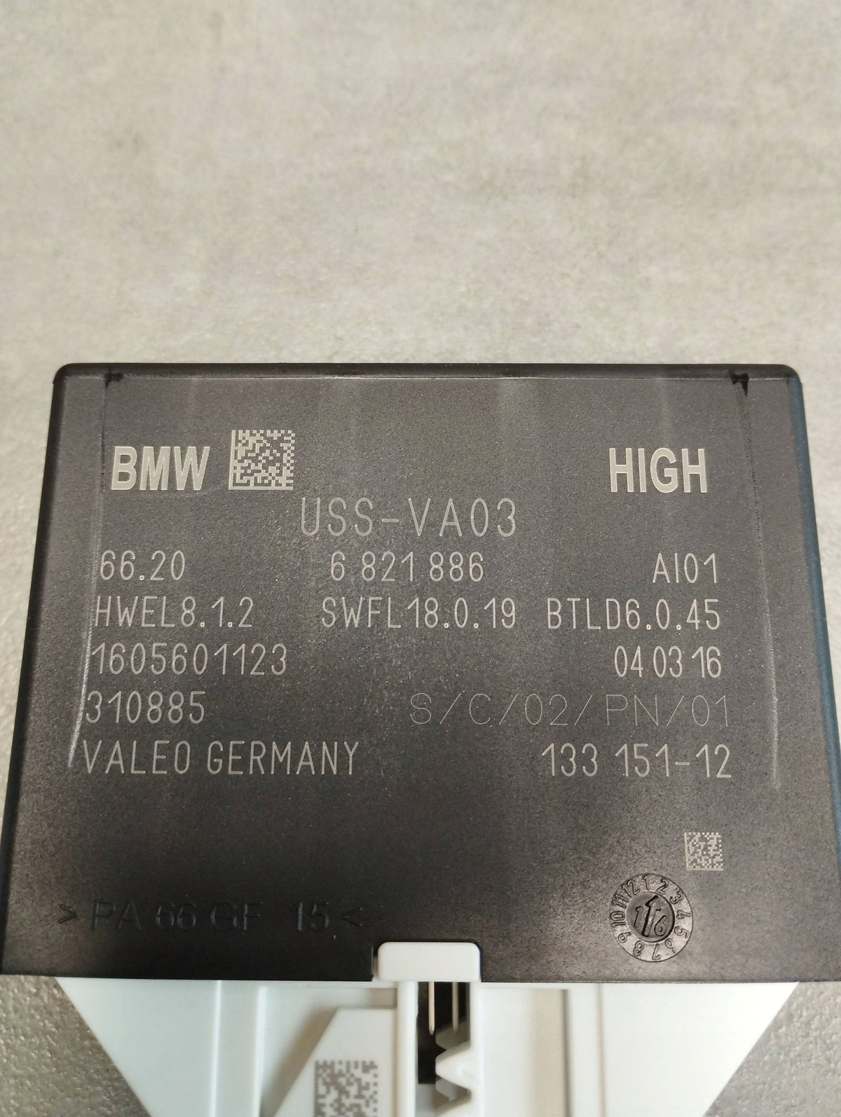 BMW 7 G11 PDC 6821886 MODULE