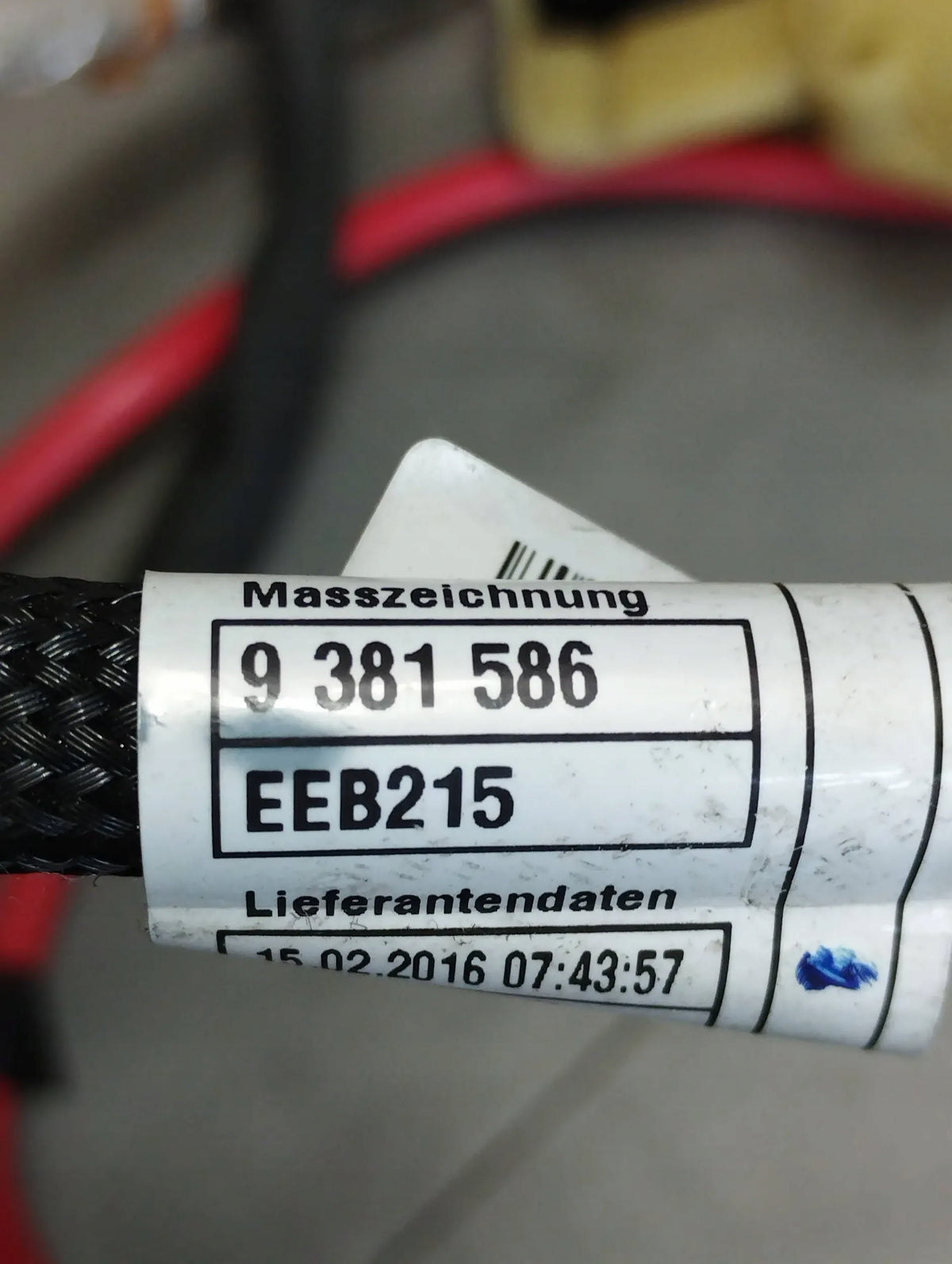 BMW 7 G11 POWER CABLES 9381586