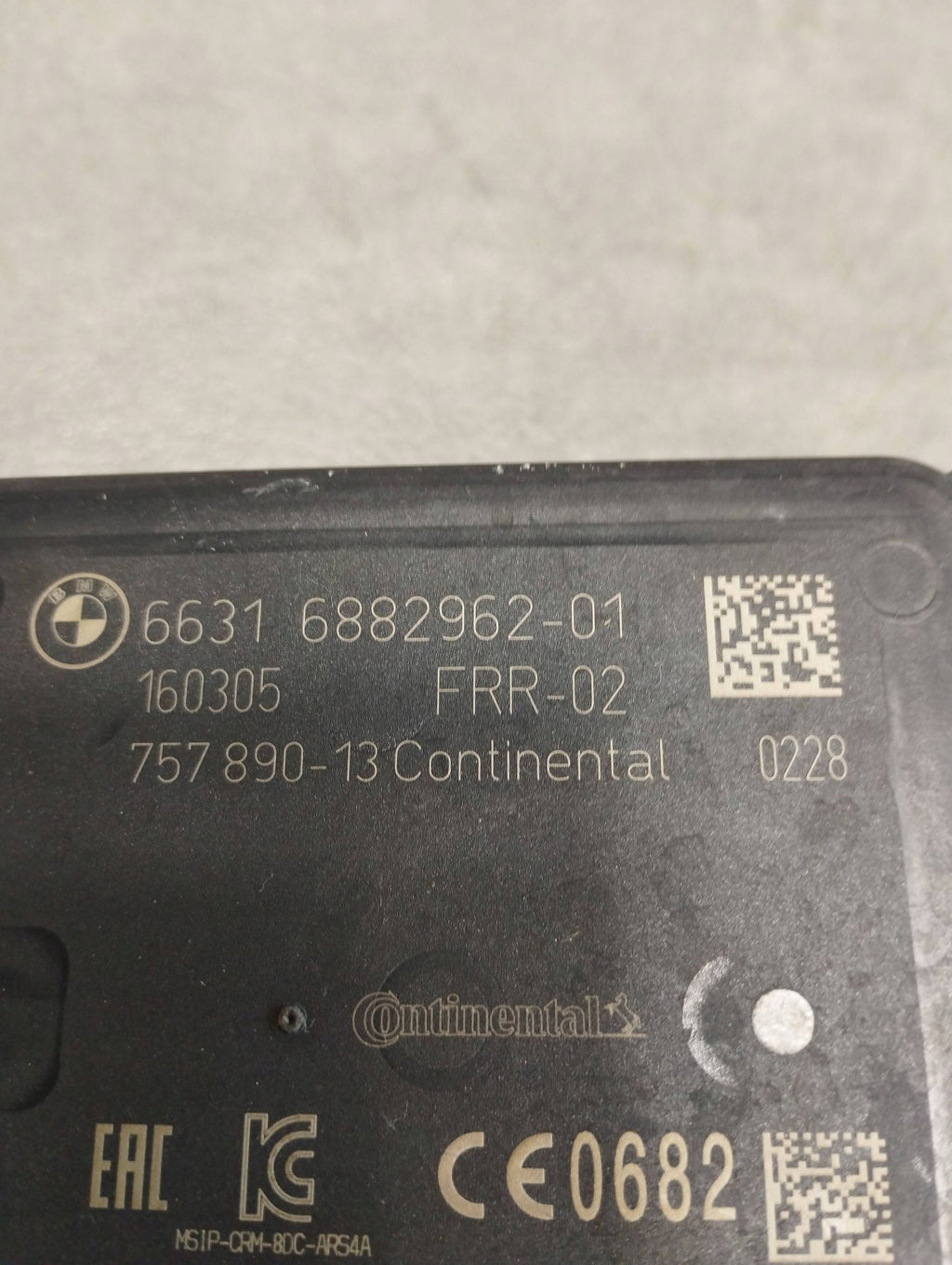 BMW 7 G11 RADAR ACC DISTRONIC 75789013 757890-013
