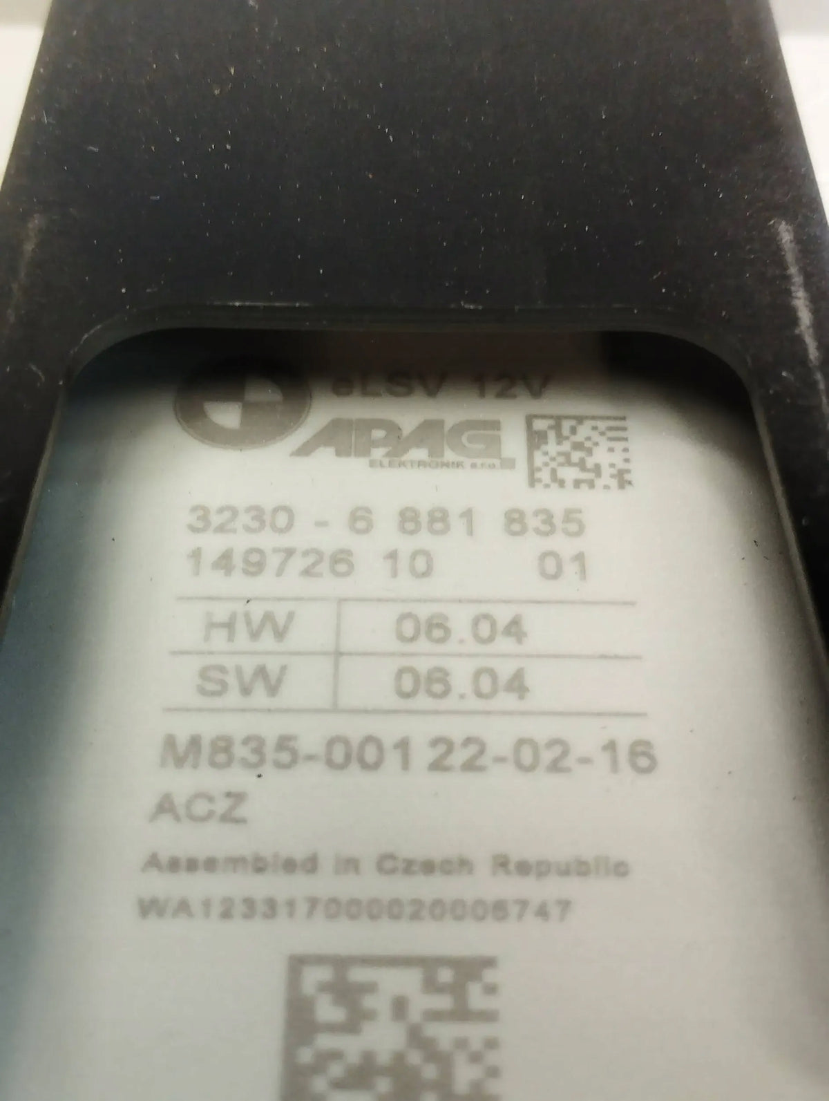 BMW 7 G11 STEERING COLUMN MODULE 6881835