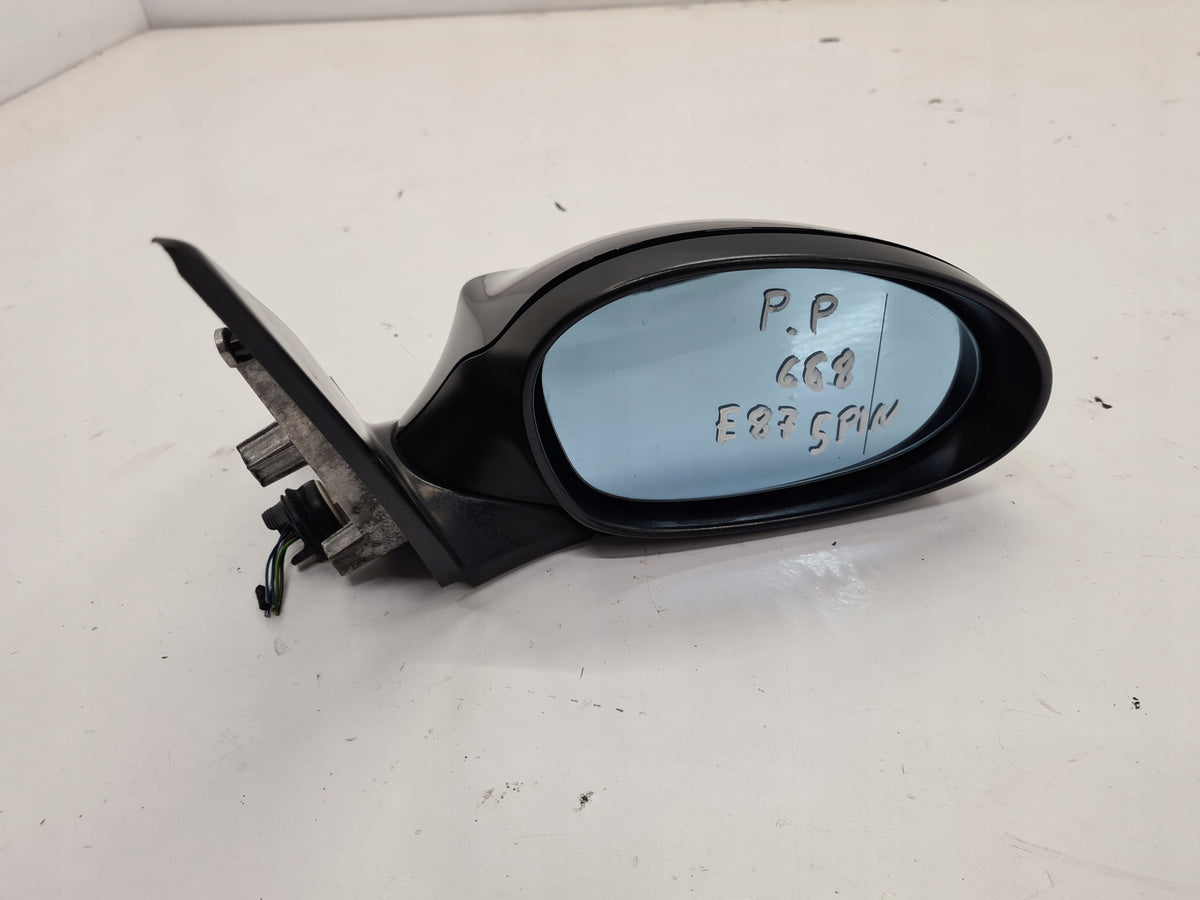 BMW E87 LIFT MIRROR RIGHT 5PIN 668 ANGLIK UK
