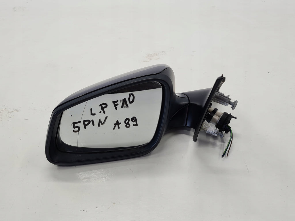 BMW F10 F11 LEFT MIRROR 5PIN A89 ENGLISH