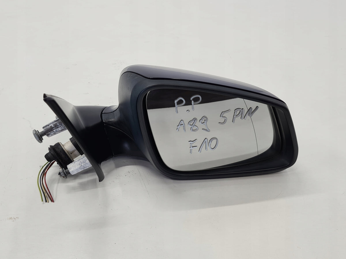 BMW F10 F11 MIRROR RIGHT 5PIN A89 ENGLISH