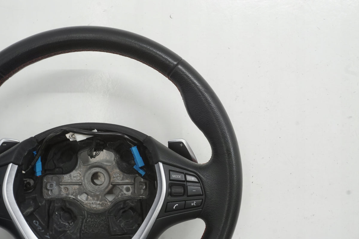 BMW F20 F21 STEERING WHEEL MULTIFUNCTION LEATHER PADDLE CRUISE CONTROL