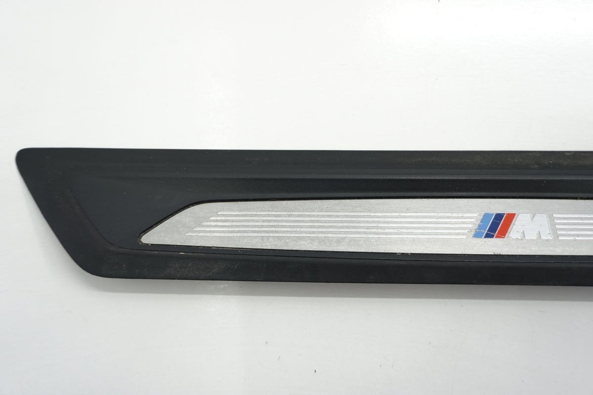 BMW F20 M-PACKAGE STRIP THRESHOLD OVERLAY LEFT FRONT 8051037
