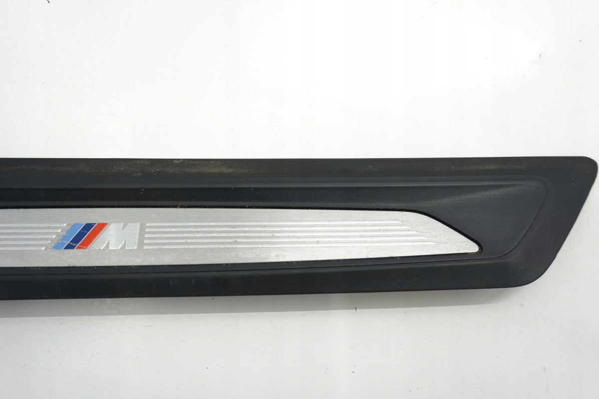 BMW F20 M-PACKAGE STRIP THRESHOLD OVERLAY LEFT FRONT 8051037