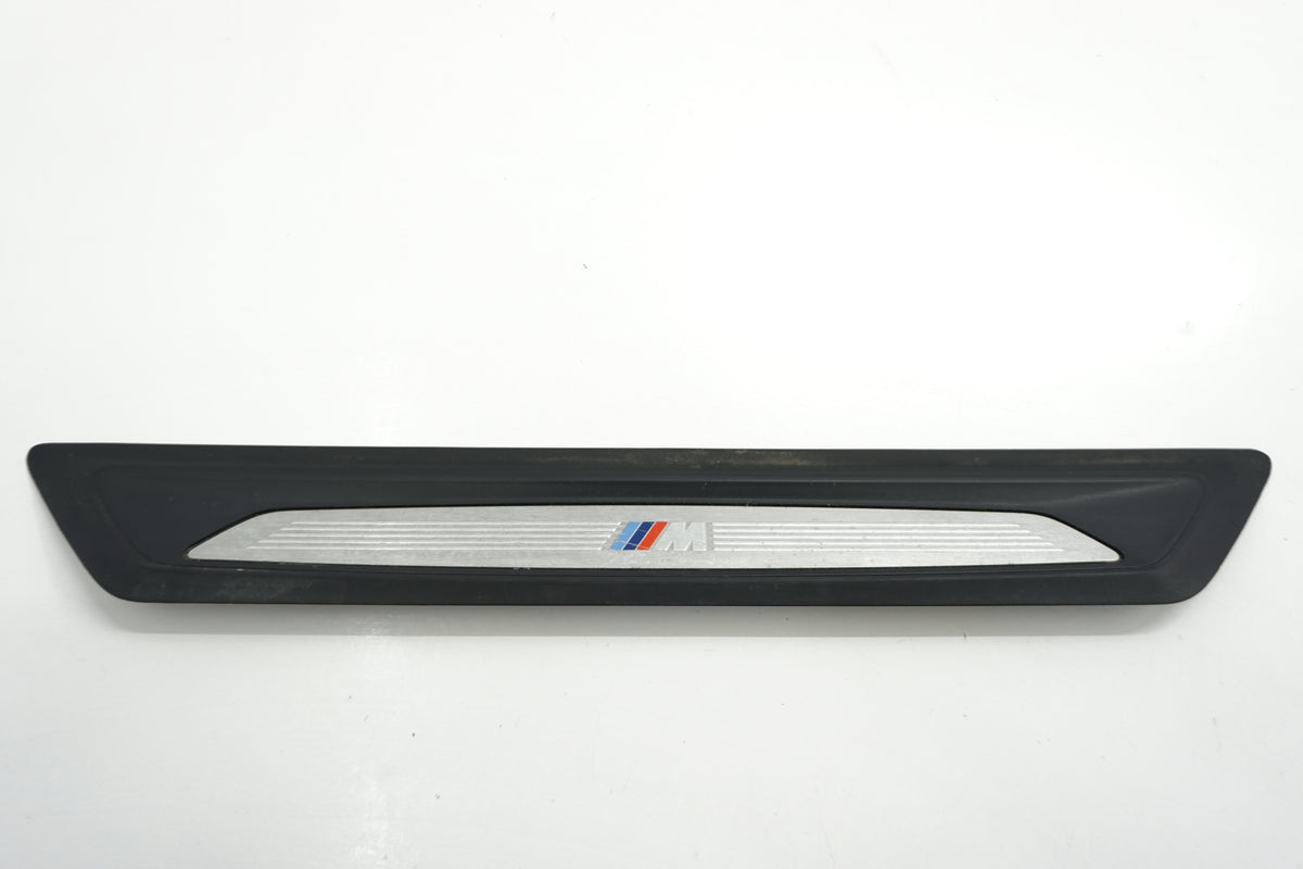 BMW F20 M-PACKAGE STRIP THRESHOLD OVERLAY LEFT FRONT 8051037