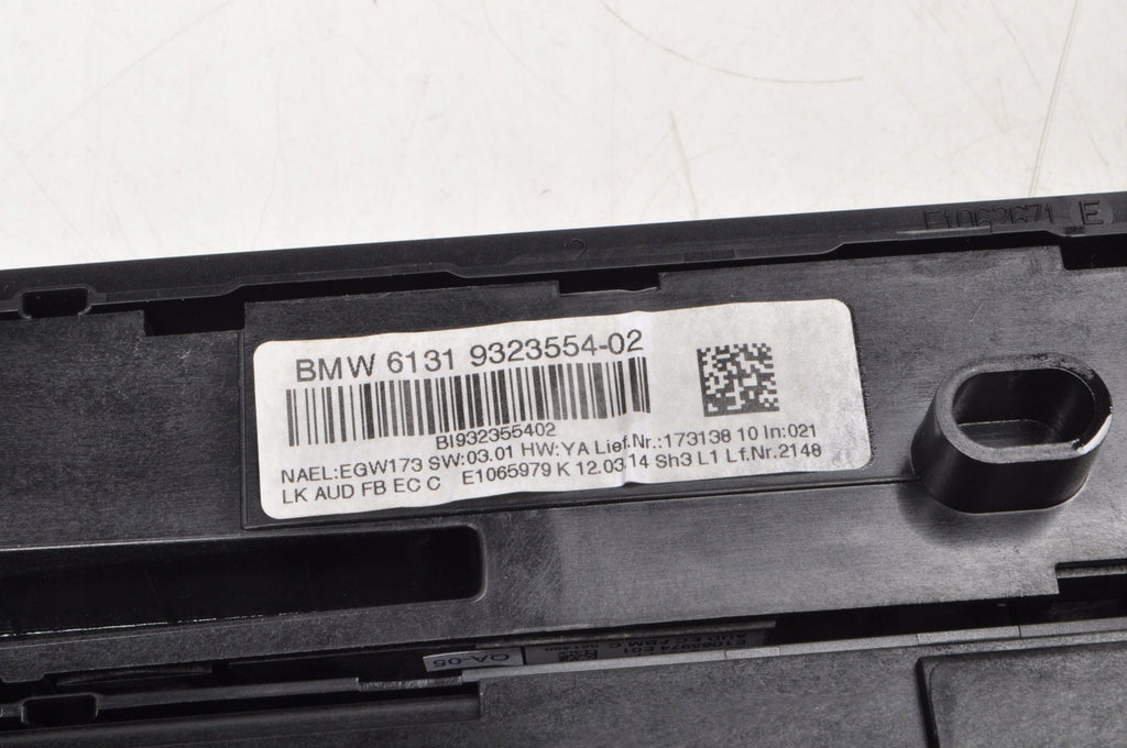 BMW F31 PANEL AIR CONDITIONING SWITCH 9323554