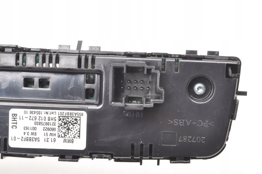 BMW G08 PANEL AIR CONDITIONING SWITCH REAR 5A3BBF2