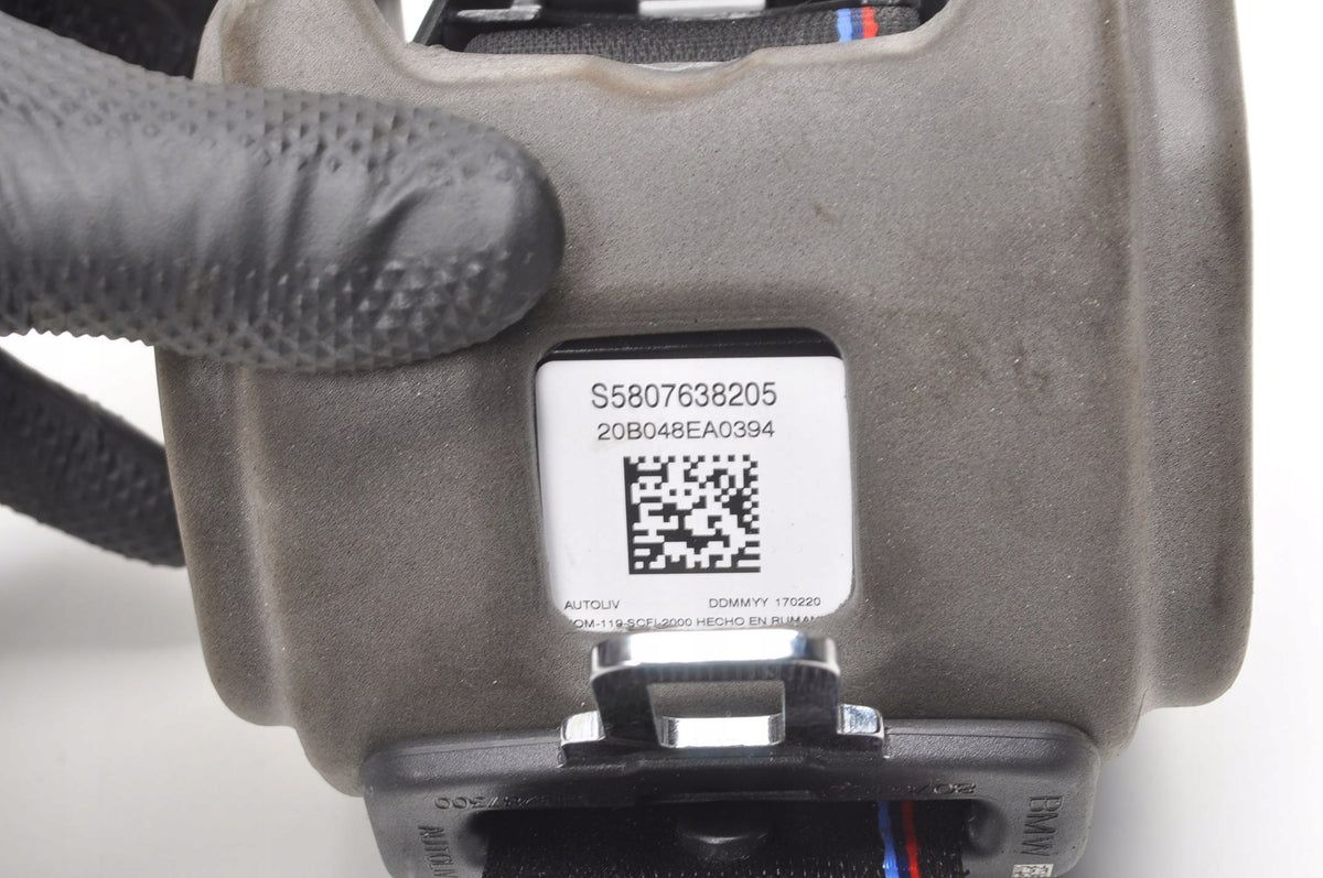 BMW G20 SEAT BELT MIDDLE REAR 8076382