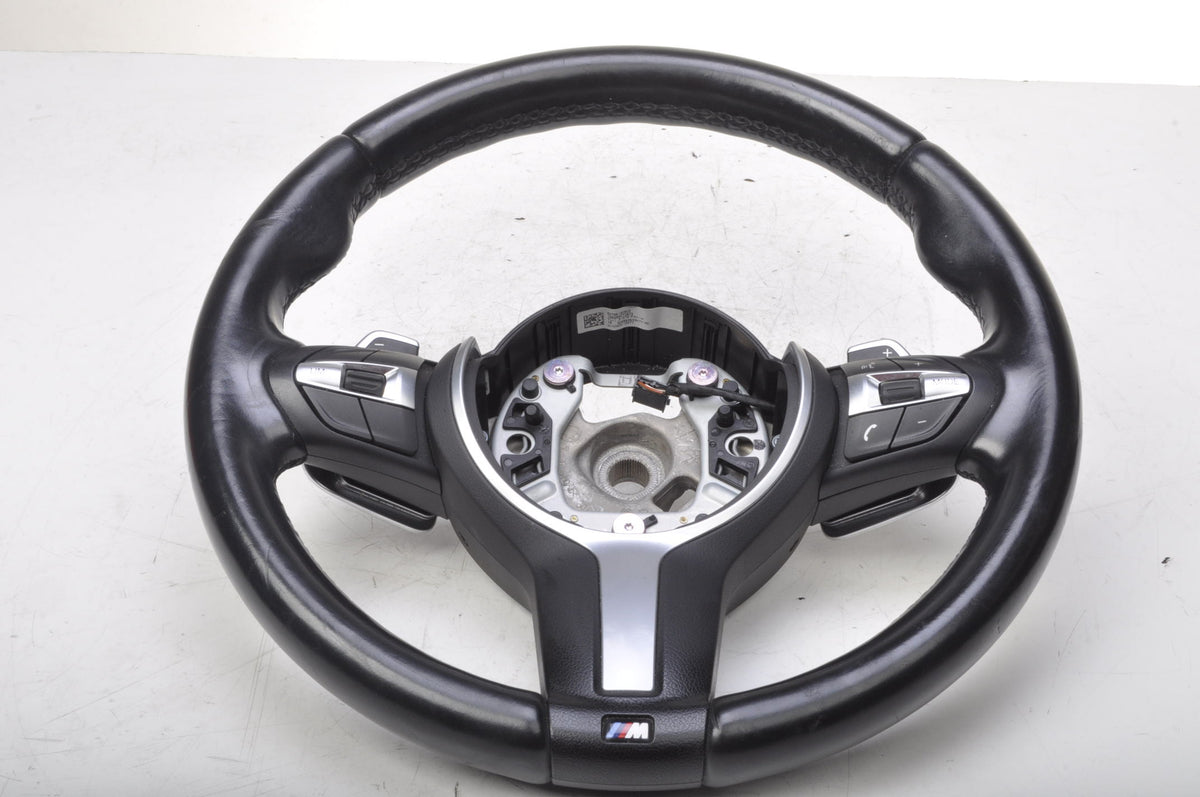 BMW X1 F48 STEERING WHEEL MULTIFUNCTIONAL SHOULDER BLADES LEATHER