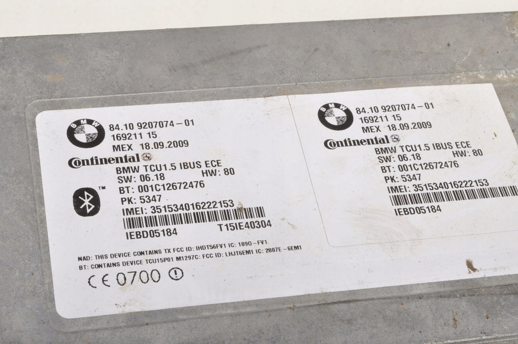 BMW X3 E83 BLUETOOTH 9207074 MODULE