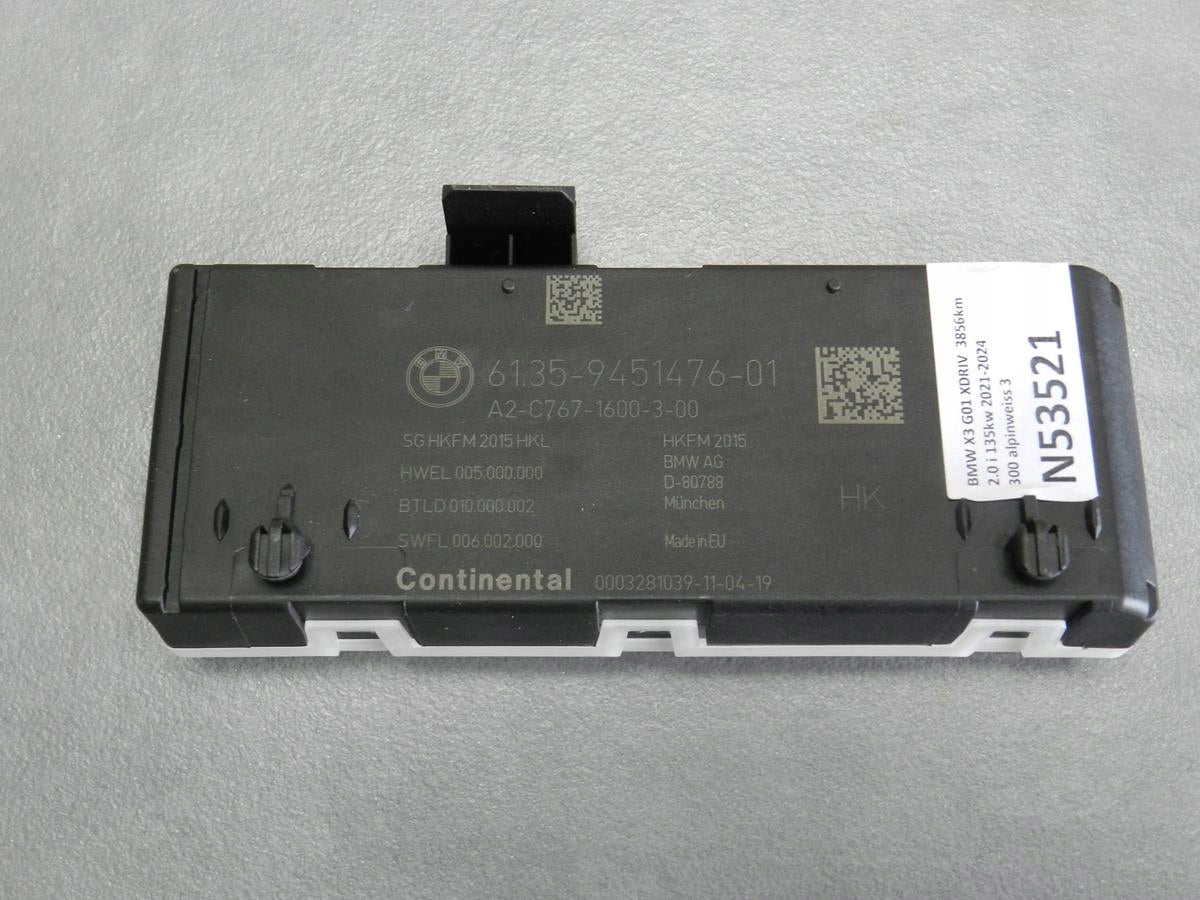 BMW X3 G01 FLAP DRIVER MODULE REAR 61359451476