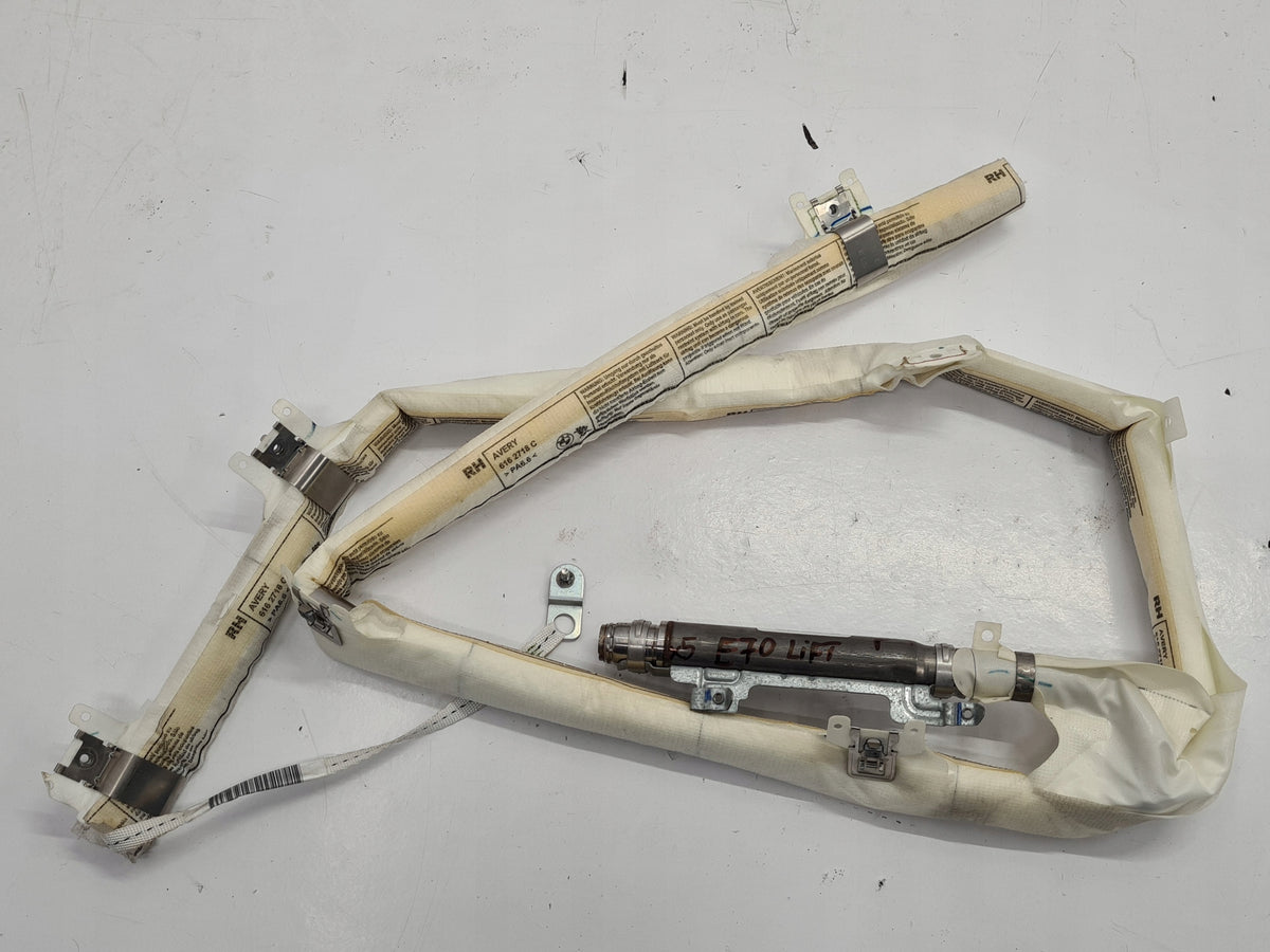 BMW X5 E70 LIFT CURTAIN AIRBAG LEFT 8571415
