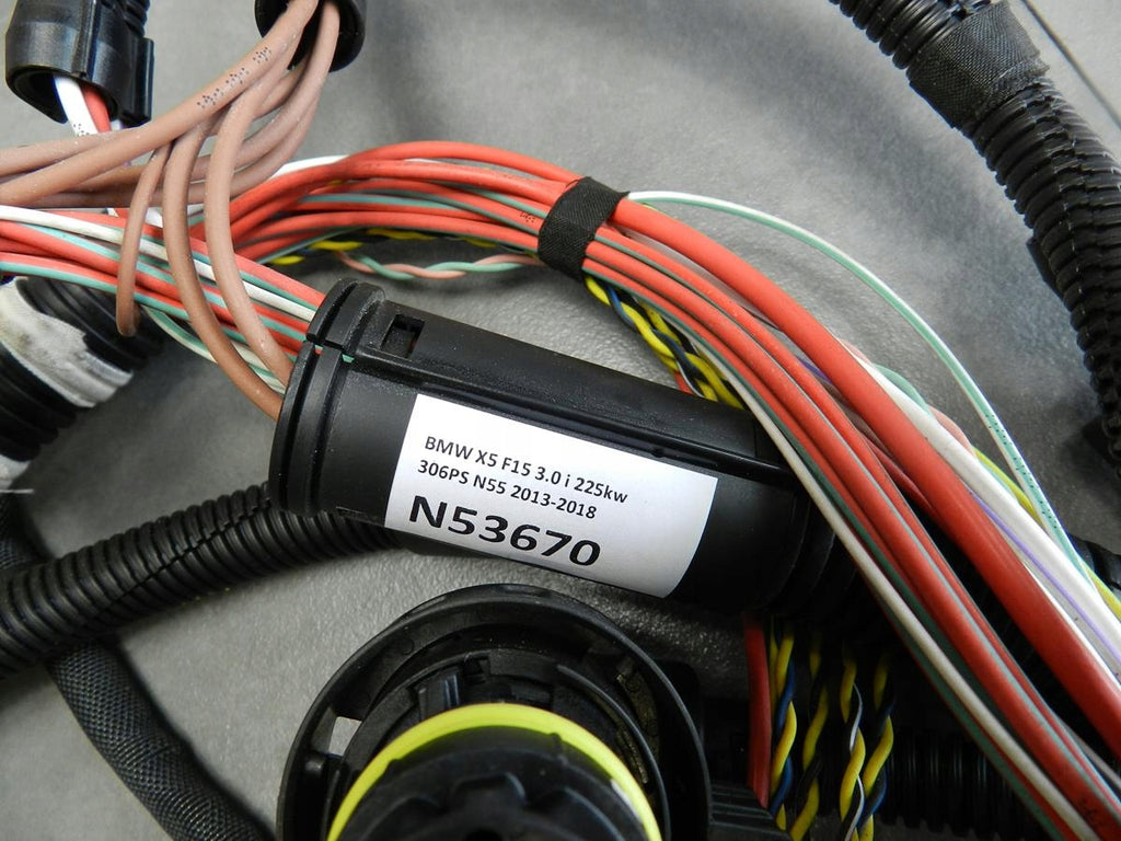 BMW X5 F15 3.0i WIRING HARNESS 8657950 7582968