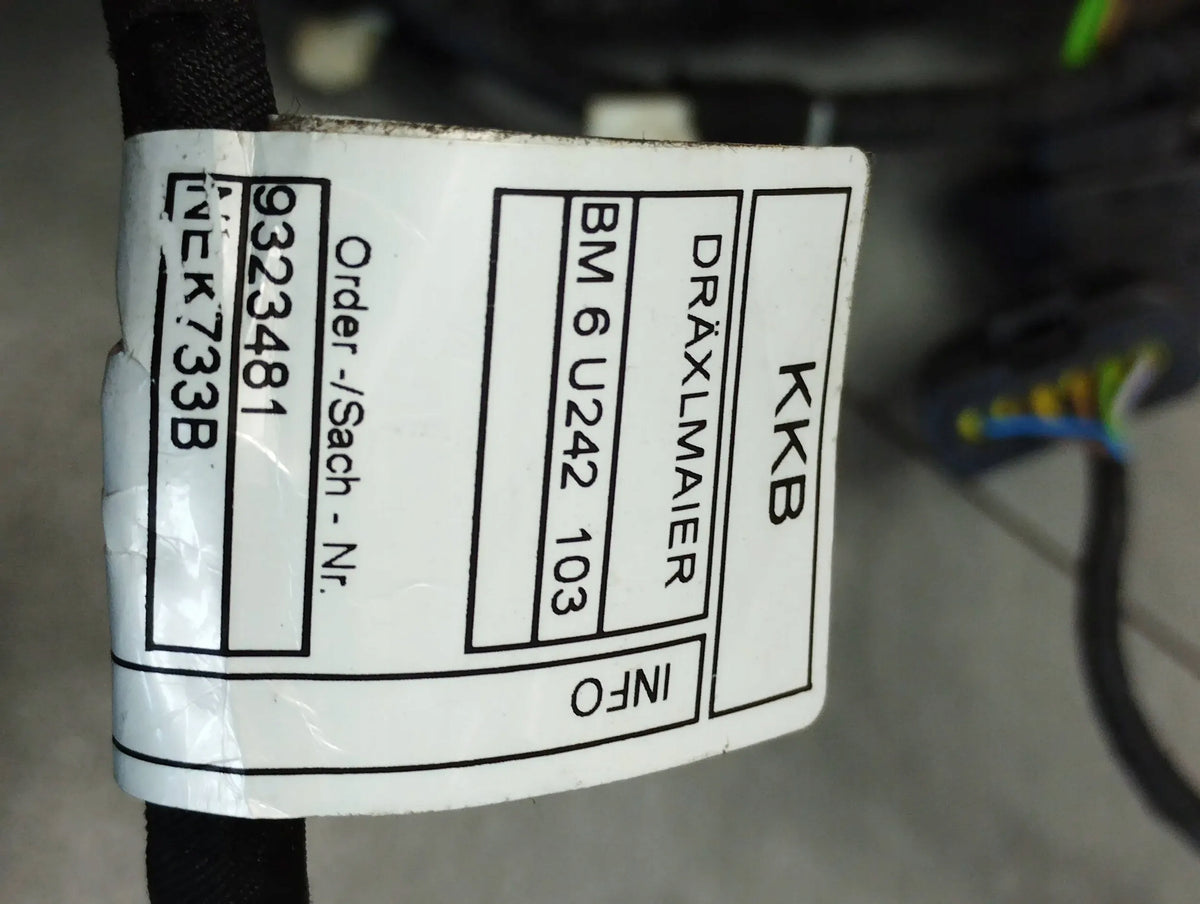 BMW X5 F15 DOOR HARNESS LEFT REAR 9323481