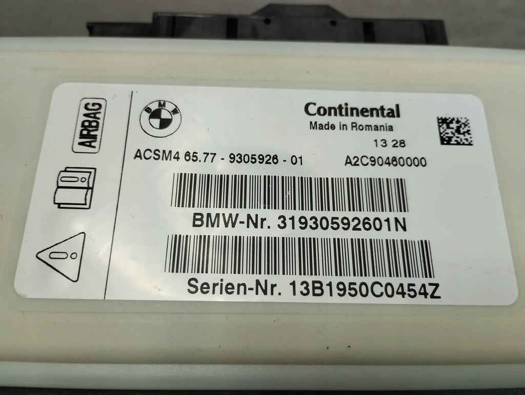 BMW X5 F15 DRIVER AIRBAG 9305926