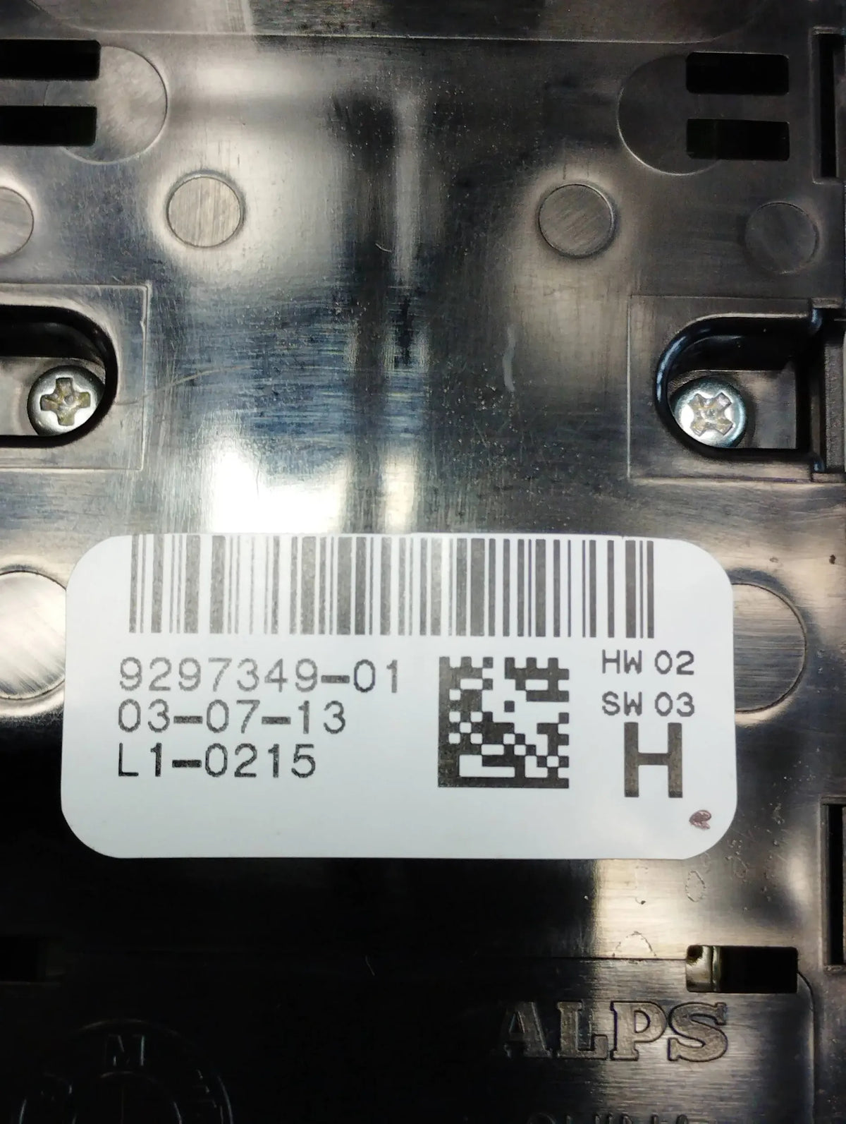 BMW X5 F15 GLASS PANEL SWITCH 9297349