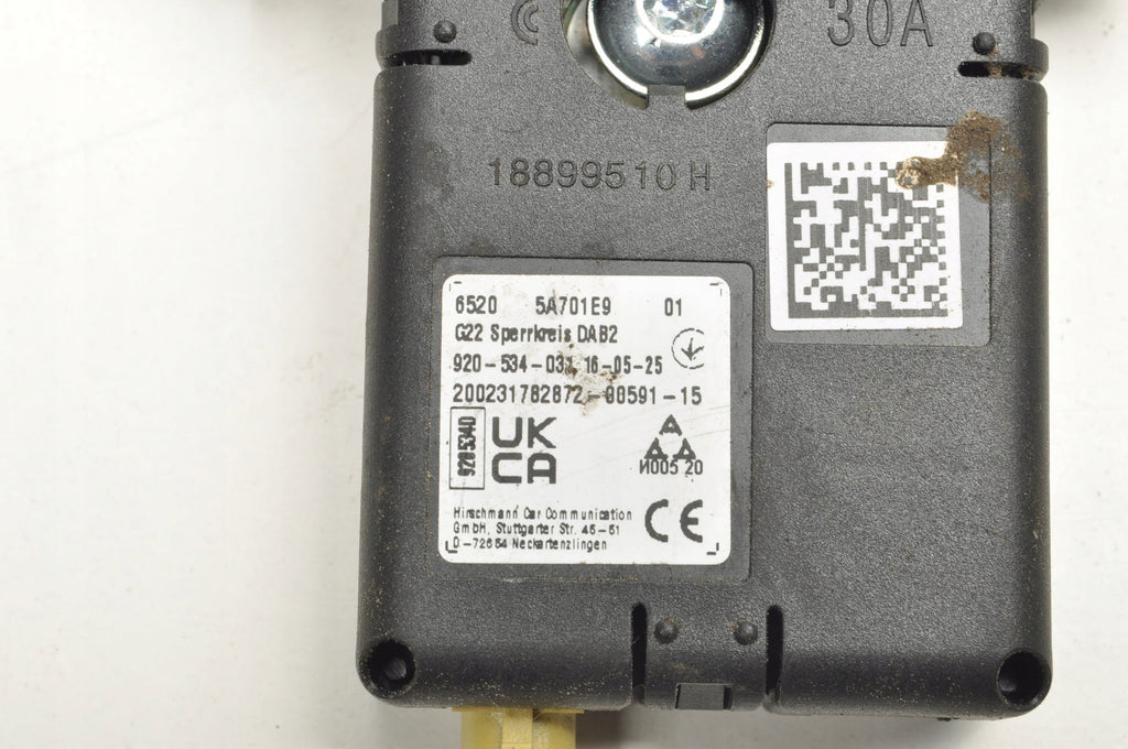 BMW i3 I01 LIFT ANTENNA AMPLIFIER 5A701E9