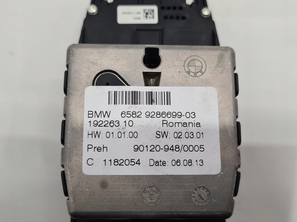 BMW3 F30 F31 SWITCH CONTROLLER IDRIVE 9286699