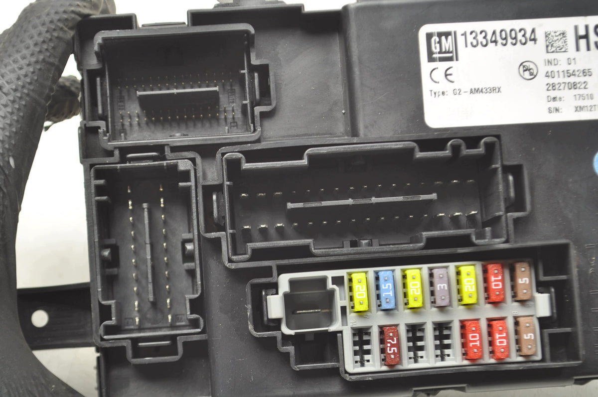 BOX MODULE BSI OPEL MERIVA B 13349934