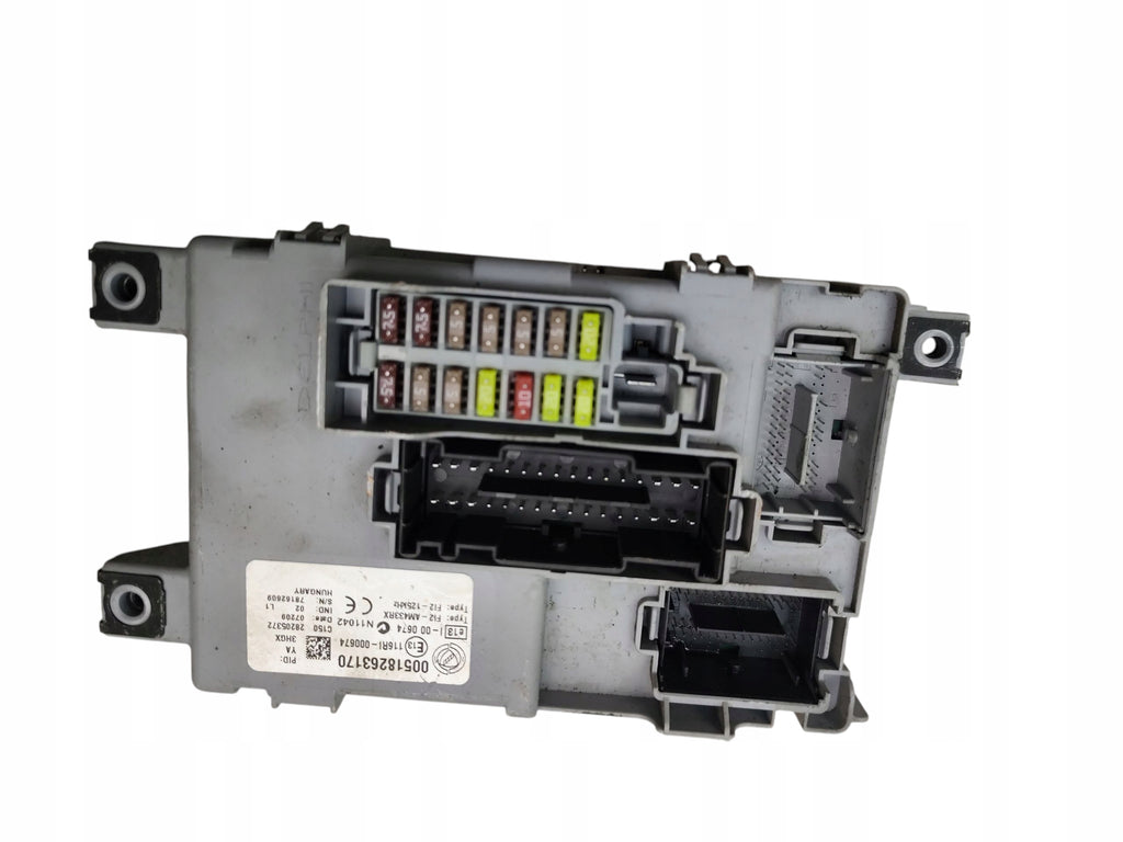 BSI FUSE BOX MODULE FIAT GRANDE PUNTO (2005-2012) 00518263170