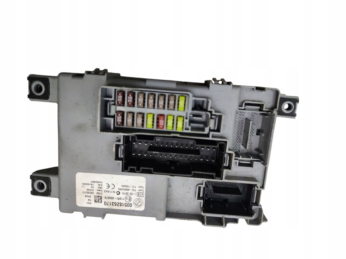 BSI FUSE BOX MODULE FIAT GRANDE PUNTO (2005-2012) 00518263170