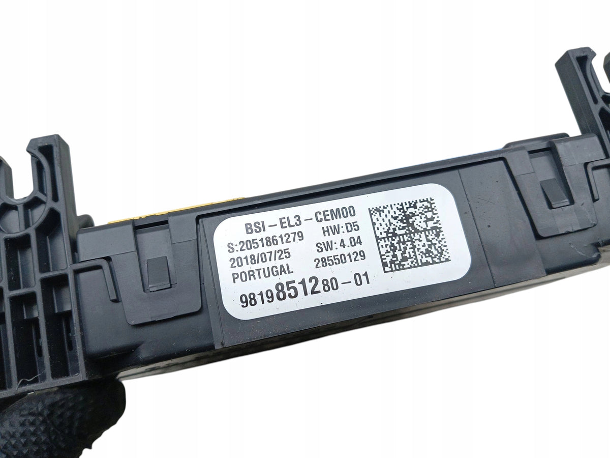 BSI MODULE OPEL CROSSLAND X 9819851280