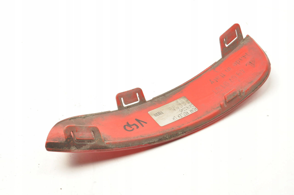 BUMPER REFLECTOR LEFT REAR VOLVO S40 II V50 30763345