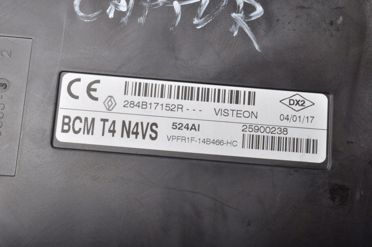 CAPTUR I DACIA DUSTER II 0.9 TCe COMPUTER MODULE DRIVER BCM 284B17152R