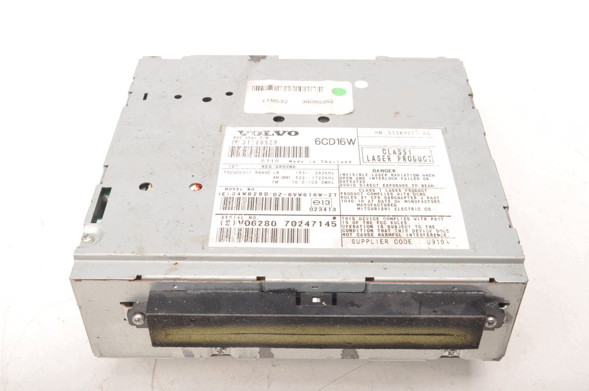 CD CHANGER VOLVO C30 S40 II V50 C70 II 31260529