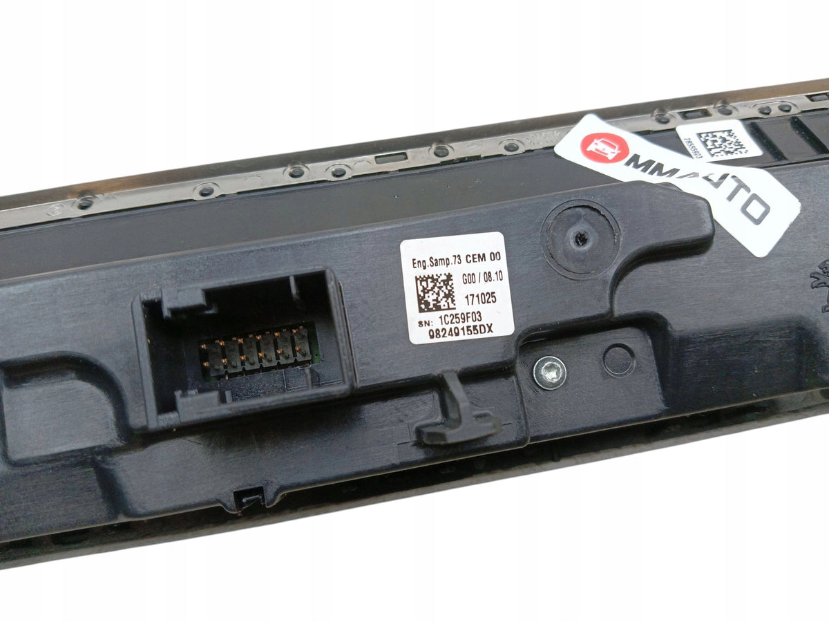CENTER CONTROL PANEL PEUGEOT 3008 II (2016-2020) 98249155DX
