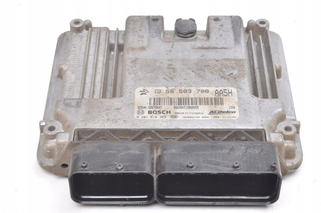 CHEVROLET AVEO T300 1.3D 75KM COMPUTER ENGINE DRIVER 55583708