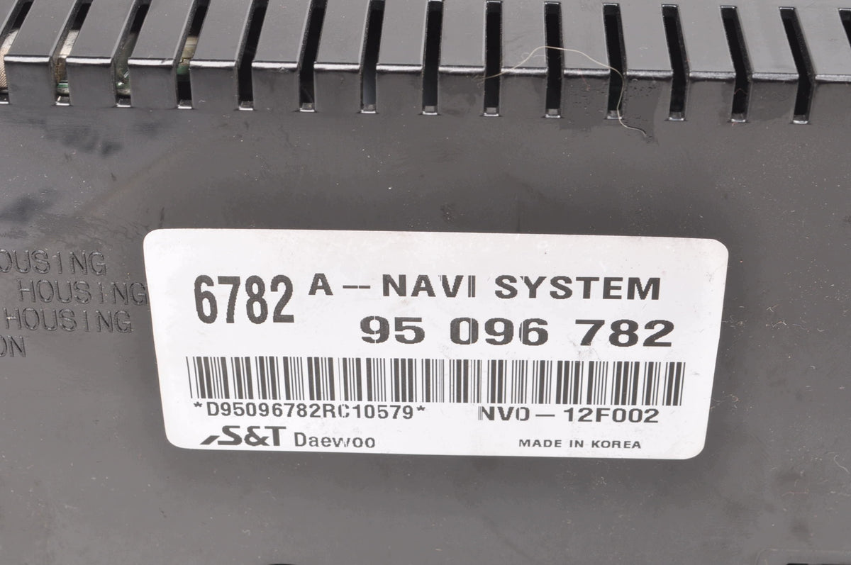 CHEVROLET CAPTIVA AND LIFT 95096782 DISPLAY