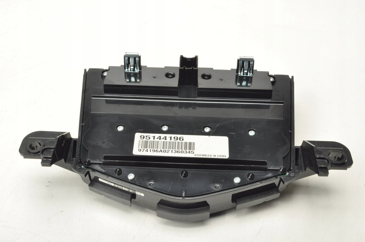 CHEVROLET CRUZE AND CENTER RADIO CONTROL PANEL 95144196